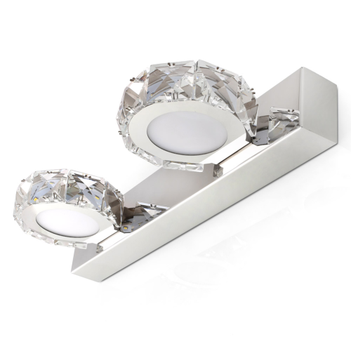 Kinkiet kryształowy 30cm pierścień KK02